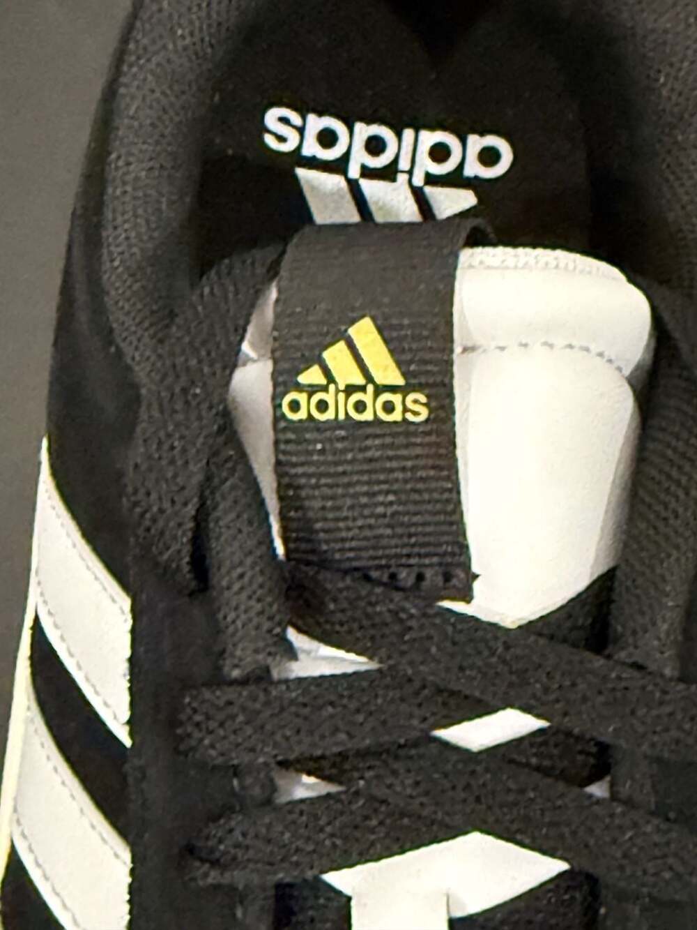 adidas VL Court 3.0 Black White Sneakers - Picture 6 of 8